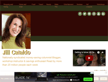 Tablet Screenshot of jillcataldo.com